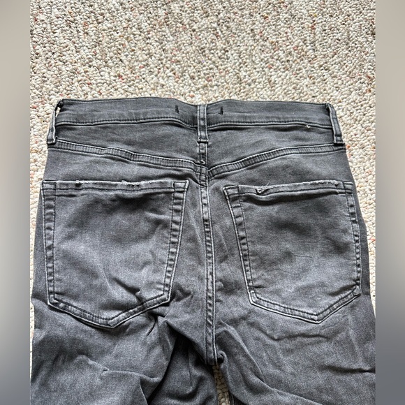 Free People Charcoal Colored Jeans - Picture 9 of 10